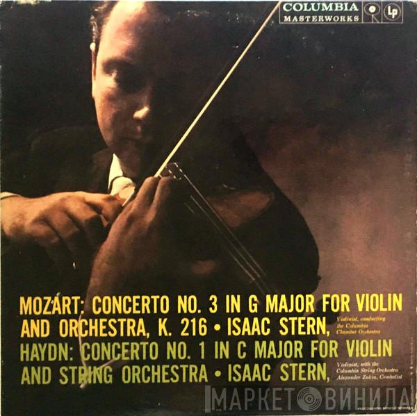 , Wolfgang Amadeus Mozart / Joseph Haydn  Isaac Stern  - Mozart Concerto No. 3 In G Major For Violin And Orchestra K. 216; Haydn Concerto No. 1 in C Major For Violin And String Orchestra