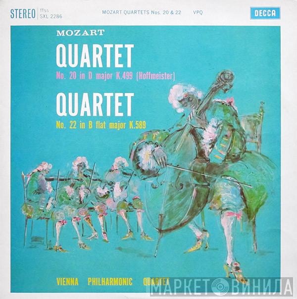 , Wolfgang Amadeus Mozart  Wiener Philharmonisches Streichquartett  - Quartet No. 20 In D Major K.499 (Hoffmeister) / Quartet No. 22 In B Flat Major K.589