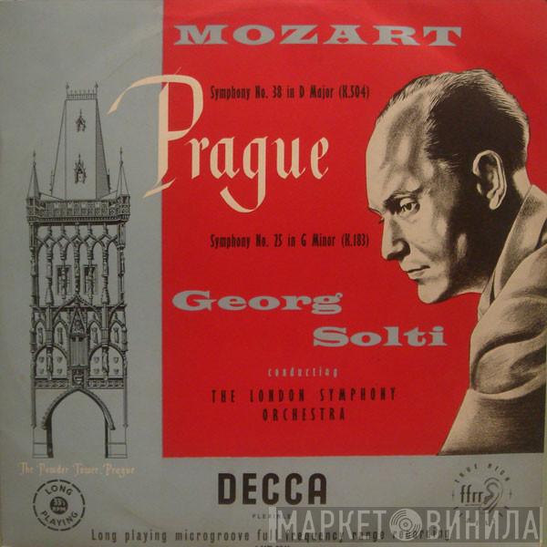 • Wolfgang Amadeus Mozart Conducting Georg Solti  The London Symphony Orchestra  - Symphony No. 38 In D Major (K.504) (The Prague) / Symphony No. 25 In G Minor (K.183)