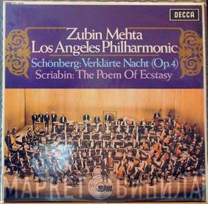 , Zubin Mehta , Los Angeles Philharmonic Orchestra , Arnold Schoenberg  Alexander Scriabine  - Verklärte Nacht (Op.4) / The Poem Of Ecstasy