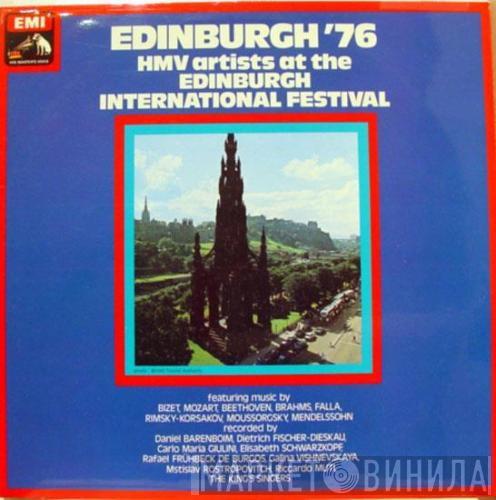  - '76 HMV Artists At The Edinburgh International Festival