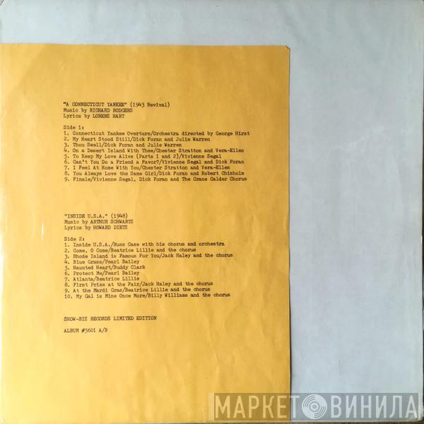  - A Connecticut Yankee (1943 Revival) / Inside U.S.A. (1948)