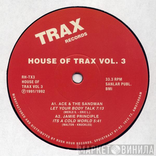 / Ace & The Sandman  Jamie Principle  - House Of Trax Vol. 3
