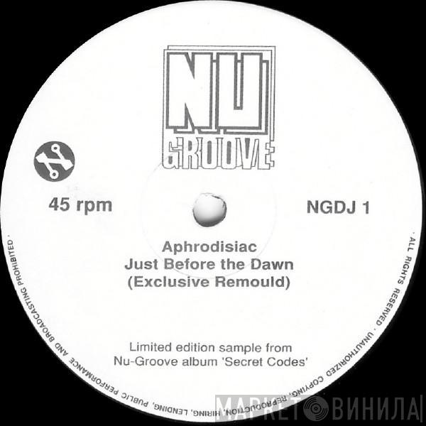 / Aphrodisiac  The Utopia Project  - Nu Groove - Secret Codes (LP Sampler)