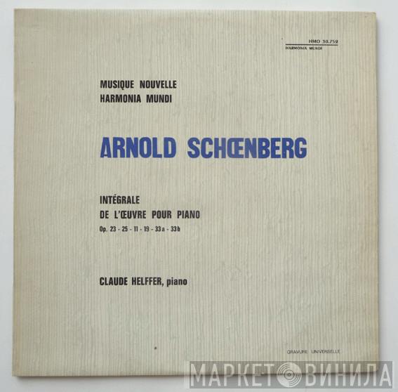 / Arnold Schoenberg  Claude Helffer  - Intégrale De L'Oeuvre Pour Piano