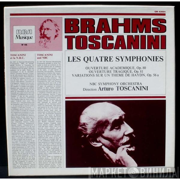 / Arturo Toscanini , Johannes Brahms  NBC Symphony Orchestra  - Les Quatre Symphonies
