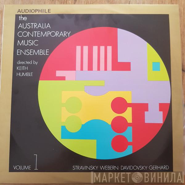 / Australia Contemporary Music Ensemble , Igor Stravinsky , Anton Webern , Mario Davidovsky  Roberto Gerhard  - Australia Contemporary Music Ensemble Volume 1