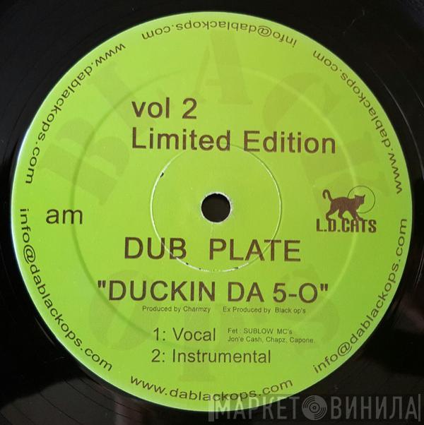 / DJ Charmzy  Jon E Cash  - Dub Plate (Vol 2) Limited Edition