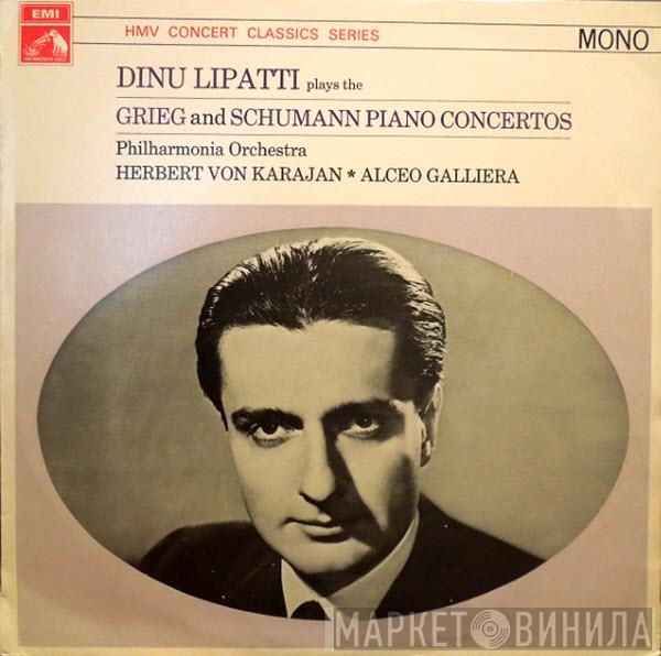/ Edvard Grieg – Robert Schumann , Dinu Lipatti , Philharmonia Orchestra · Herbert von Karajan  Alceo Galliera  - Dinu Lipatti Plays The Grieg And Schumann Piano Concertos