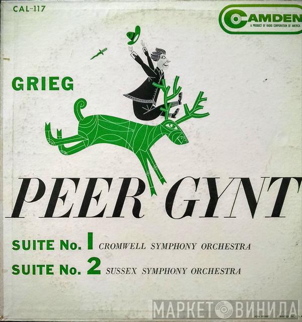 / Edvard Grieg , Cromwell Symphony Orchestra  Sussex Symphony Orchestra  - Peer Gynt - Suite No. 1, Suite No. 2