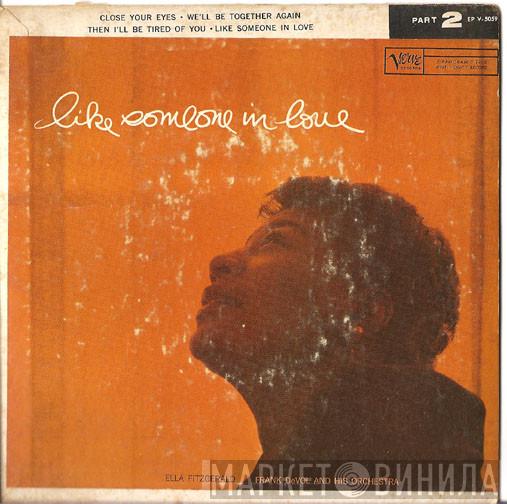 / Ella Fitzgerald  Frank De Vol And His Orchestra  - Like Someone In Love, Part 2