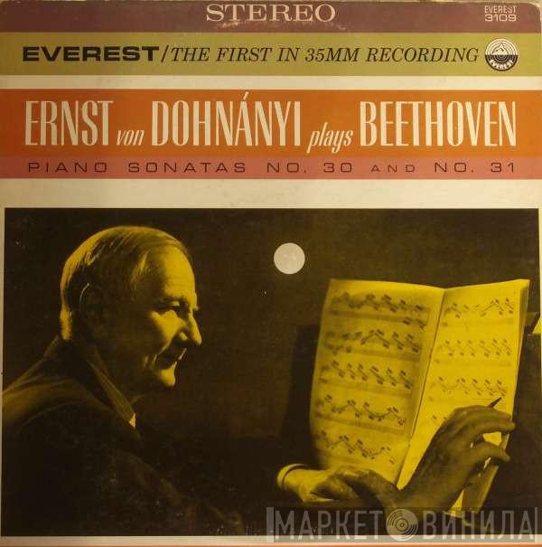 / Ernst von Dohnányi  Ludwig van Beethoven  - Ernst Von Dohnányi Plays Beethoven: Piano Sonatas No. 30 And No. 31