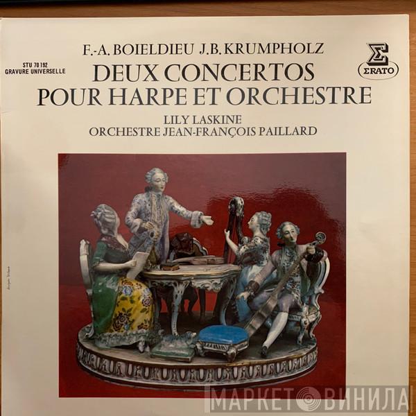 / François-Adrien Boieldieu , Johann Baptist Krumpholtz , Lily Laskine  Orchestre De Chambre Jean-François Paillard  - Deux Concertos Pour Harpe Et Orchestre