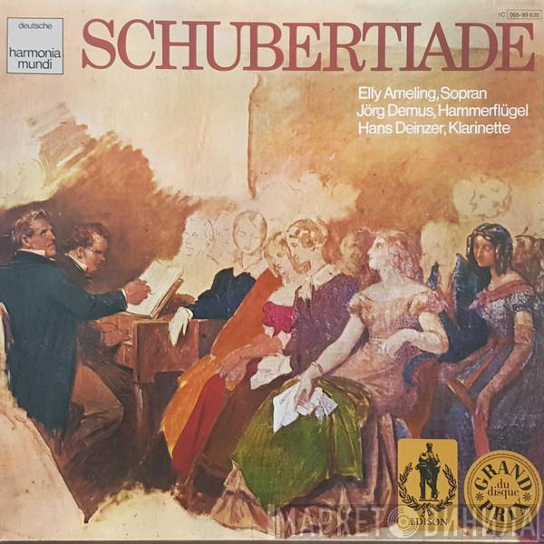 / Franz Schubert , Elly Ameling , Jörg Demus  Hans Deinzer  - Schubertiade
