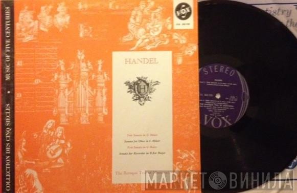 / Georg Friedrich Händel  The Baroque Trio Of Montreal  - Trio Sonata In G Minor, Sonata For Oboe In C Minor, Trio Sonata In G Major, Sonata For Recorder In B-Flat Major