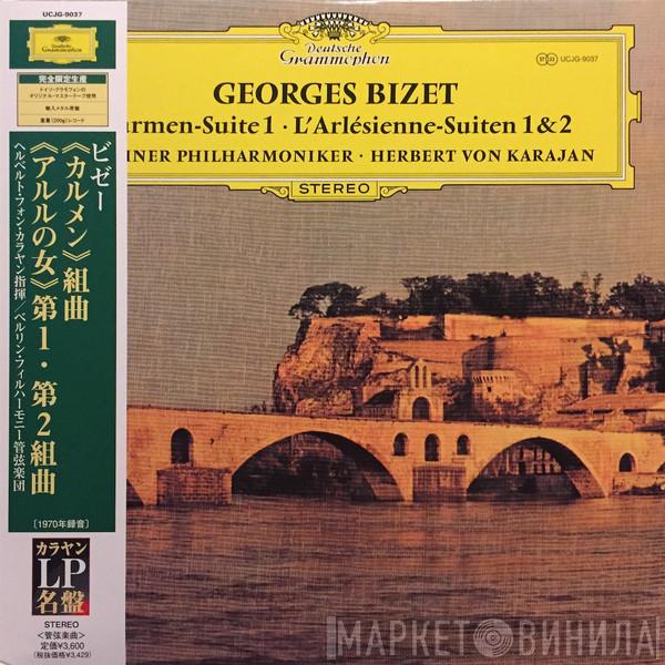 / Georges Bizet , Berliner Philharmoniker  Herbert von Karajan  - Carmen-Suite 1 • L'Arlésienne - Suiten 1 & 2