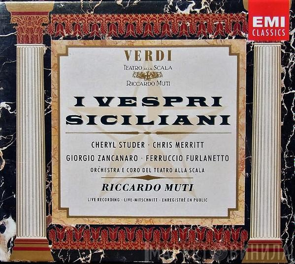 / Giuseppe Verdi • Cheryl Studer • Chris Merritt • Giorgio Zancanaro • Ferruccio Furlanetto • Orchestra Del Teatro Alla Scala  Riccardo Muti  - I Vespri Siciliani