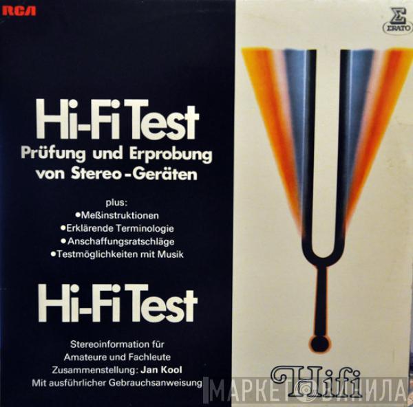  - Hi-Fi Test / Prüfung Und Erprobung Von Stereo-Geräten