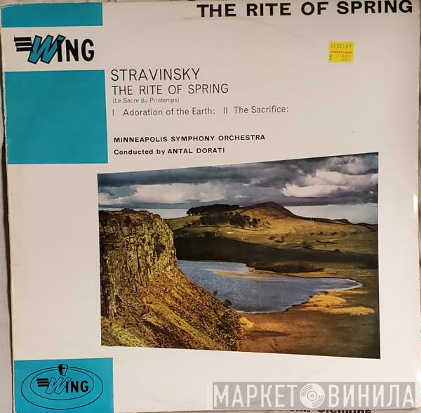 / Igor Stravinsky Conducting Antal Dorati  Minneapolis Symphony Orchestra  - The Rite Of Spring