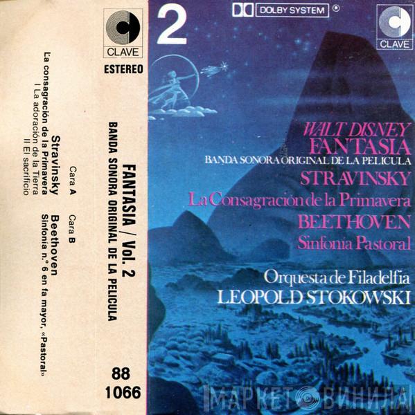 / Igor Stravinsky , Ludwig van Beethoven , Leopold Stokowski  The Philadelphia Orchestra  - Walt Disney Fantasia. Banda Sonora Original De La Película - 2