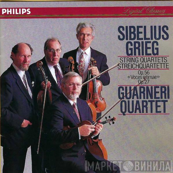 / Jean Sibelius , Edvard Grieg  Guarneri Quartet  - String Quartets = Streichquartette Op. 56 «Voces Intimae» • Op. 27