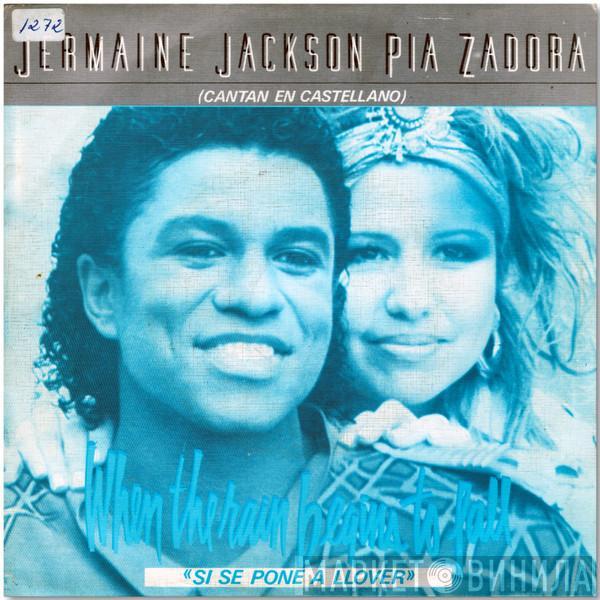 / Jermaine Jackson  Pia Zadora  - Si Se Pone A Llover = When The Rain Begins To Fall