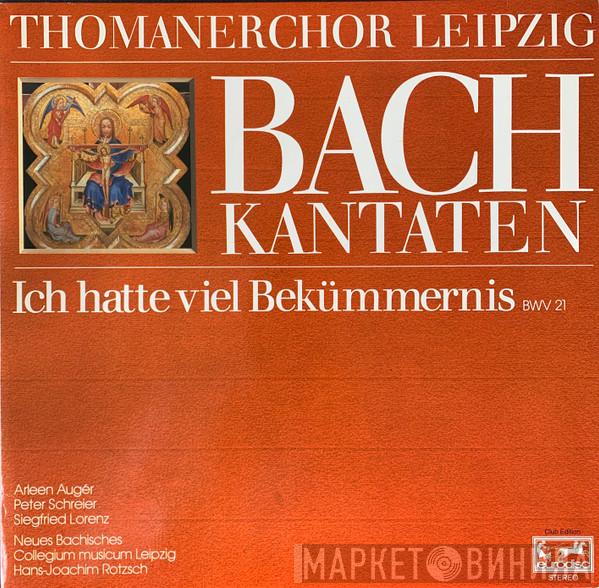 / Johann Sebastian Bach , Thomanerchor , Arleen Auger  Peter Schreier  - Ich Hatte Viel Bekümmernis Kantate BWV 21
