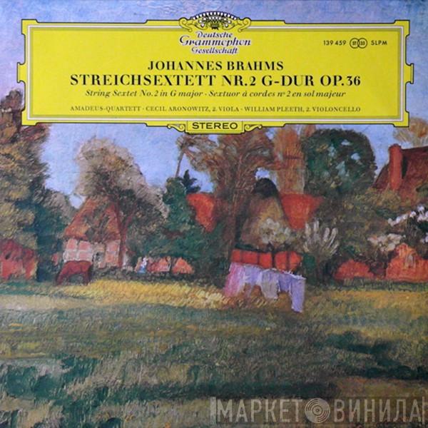 / Johannes Brahms ‧ Amadeus-Quartett ‧ Cecil Aronowitz  William Pleeth  - Streichsextett Nr.2 G-dur Op. 36