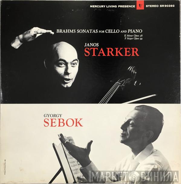 / Johannes Brahms , Janos Starker  György Sebök  - Sonatas For Cello And Piano
