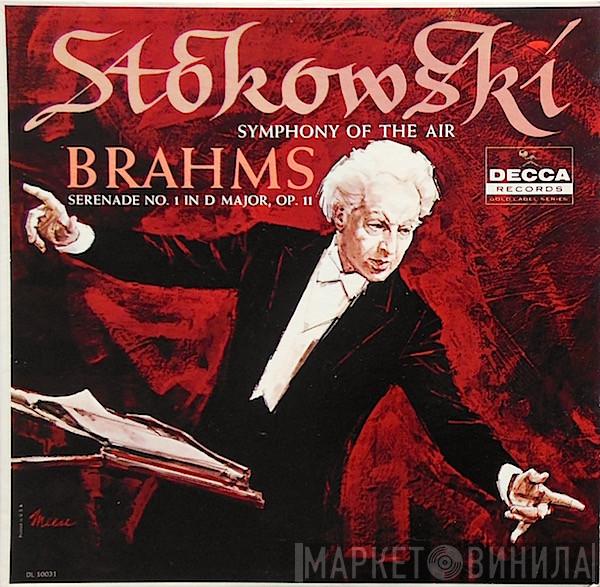 / Johannes Brahms , Symphony Of The Air  Leopold Stokowski  - Serenade No. 1 In D Major, Op. 11