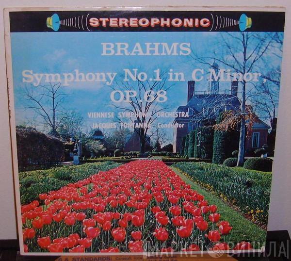 / Johannes Brahms , Tonkünstler Orchestra  Jacques Fontanna  - Symphony No.1 In C Minor, Op.68