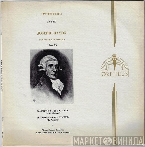 / Joseph Haydn , Wiener Kammerorchester  Ernst Märzendorfer  - Complete Symphonies Volume XX