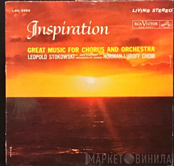 / Leopold Stokowski , Norman Luboff Choir  The New Symphony Orchestra Of London  - Inspiration