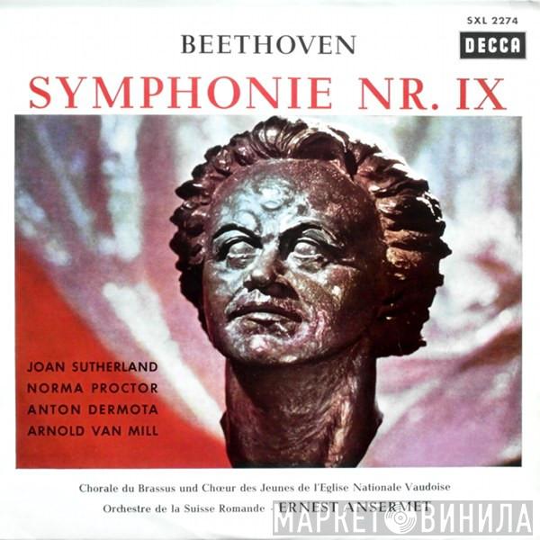 / Ludwig van Beethoven , Ernest Ansermet , Joan Sutherland , Norma Procter , Anton Dermota  Arnold van Mill  - Symphonie Nr. IX