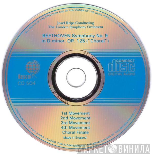 / Ludwig van Beethoven , Josef Krips  The London Symphony Orchestra  - Beethoven Symphony No. 9 In D Minor, Op. 125 ("Choral")