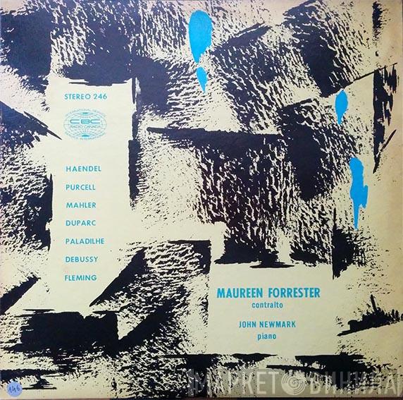 / Maureen Forrester  John Newmark  - Maureen Forrester Contralto