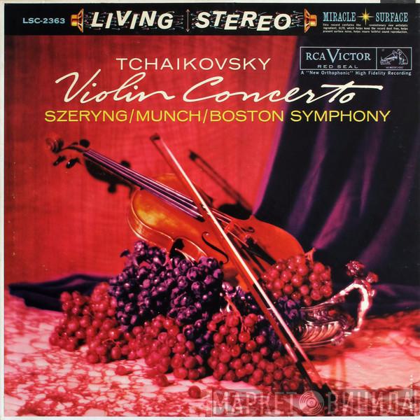 / Pyotr Ilyich Tchaikovsky , Henryk Szeryng , Charles Munch  Boston Symphony Orchestra  - Violin Concerto