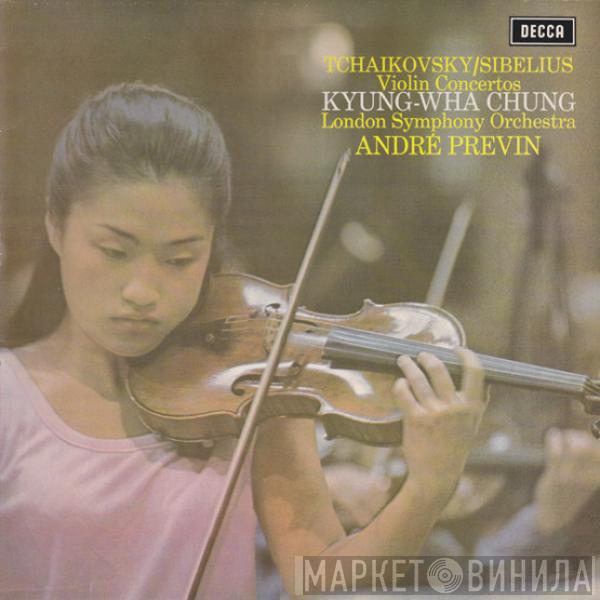 / Pyotr Ilyich Tchaikovsky , Jean Sibelius , Kyung-Wha Chung , The London Symphony Orchestra  André Previn  - Violin Concertos