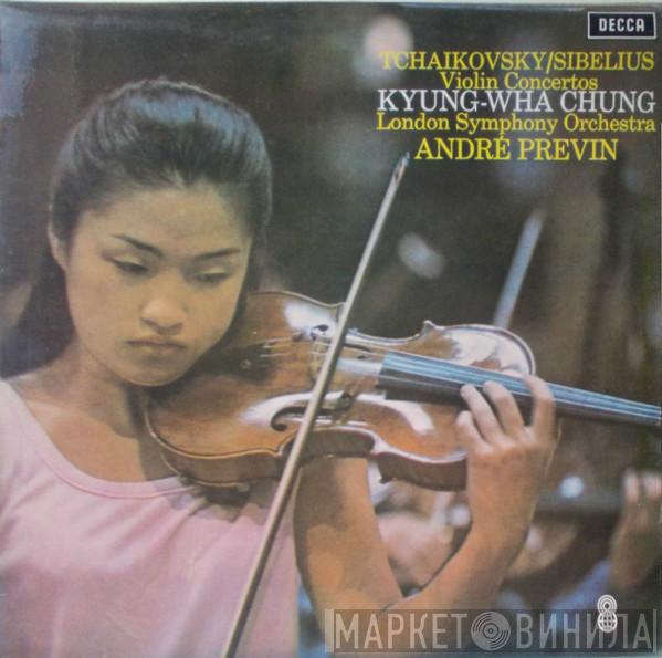/ Pyotr Ilyich Tchaikovsky , Jean Sibelius , Kyung-Wha Chung , The London Symphony Orchestra  André Previn  - Violin Concertos