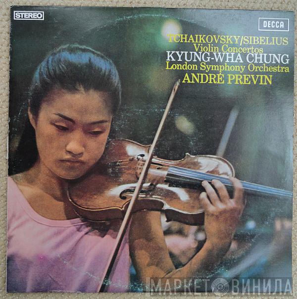 / Pyotr Ilyich Tchaikovsky , Jean Sibelius , Kyung-Wha Chung , The London Symphony Orchestra  André Previn  - Violin Concertos