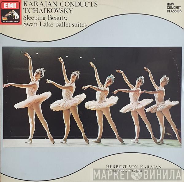 / Pyotr Ilyich Tchaikovsky , Philharmonia Orchestra  Herbert von Karajan  - Sleeping Beauty, Swan Lake Ballet Suites