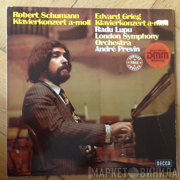 / Robert Schumann - Edvard Grieg , The London Symphony Orchestra , André Previn  Radu Lupu  - Klavierkonzert A-Moll Op.54 - Op.16