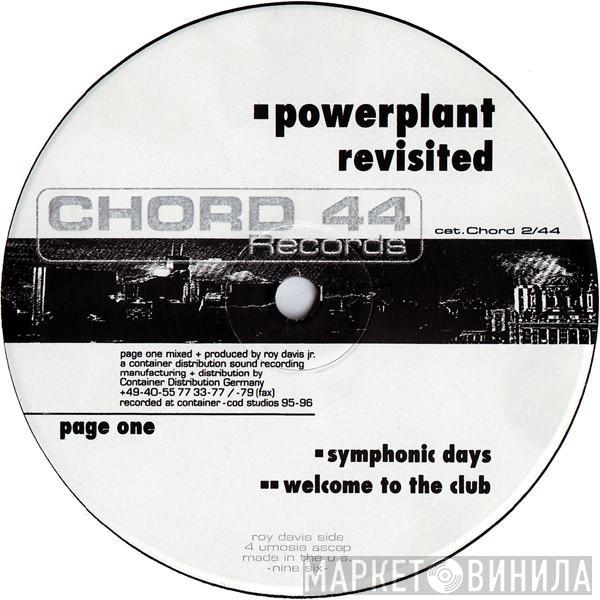 / Roy Davis Jr.  DJ Sneak  - Powerplant Revisited (Page One)