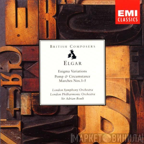 / Sir Edward Elgar • The London Symphony Orchestra • The London Philharmonic Orchestra  Sir Adrian Boult  - Enigma Variations • Pomp & Circumstance Marches Nos.1–5