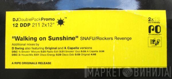 / Snafu   Rockers Revenge  - Walking On Sunshine
