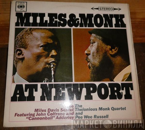 / The Miles Davis Sextet  The Thelonious Monk Quartet  - Miles & Monk At Newport