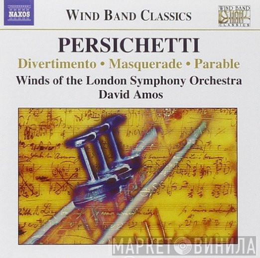 / Vincent Persichetti , The London Symphony Orchestra  David Amos  - Divertimento · Masquerade · Parable