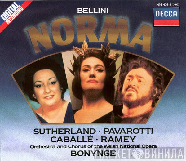/ Vincenzo Bellini • Joan Sutherland • Luciano Pavarotti • Montserrat Caballé • Samuel Ramey And The Welsh National Opera Orchestra , Welsh National Opera Chorus  Richard Bonynge  - Norma