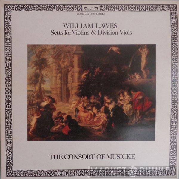/ William Lawes  The Consort Of Musicke  - Setts For Violins & Division Viols