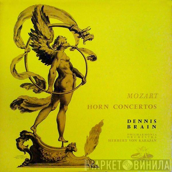 / Wolfgang Amadeus Mozart , Dennis Brain , Philharmonia Orchestra  Herbert von Karajan  - Horn Concertos